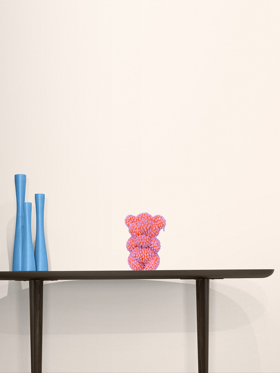 Drip Balloon Bear (orange)