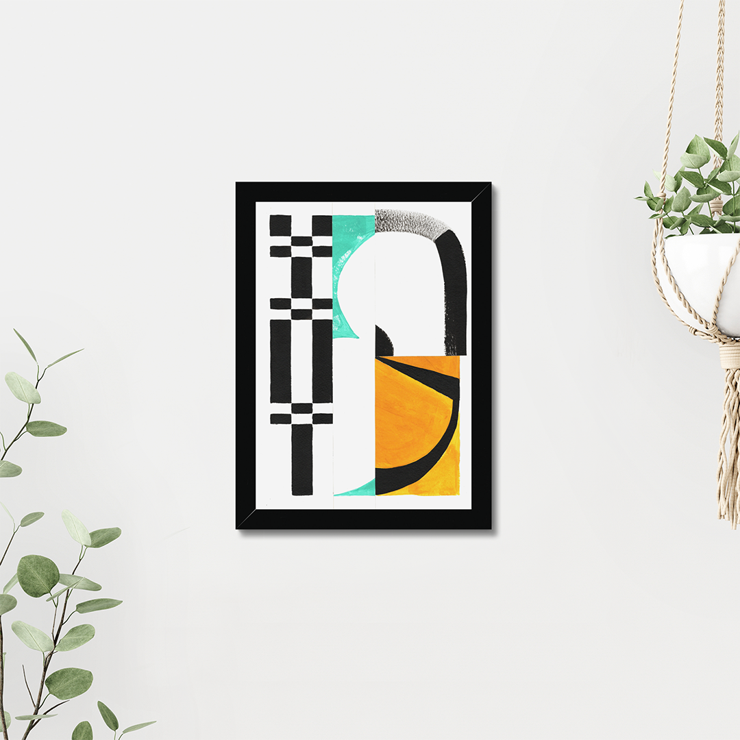 Yellow & Acquamarine