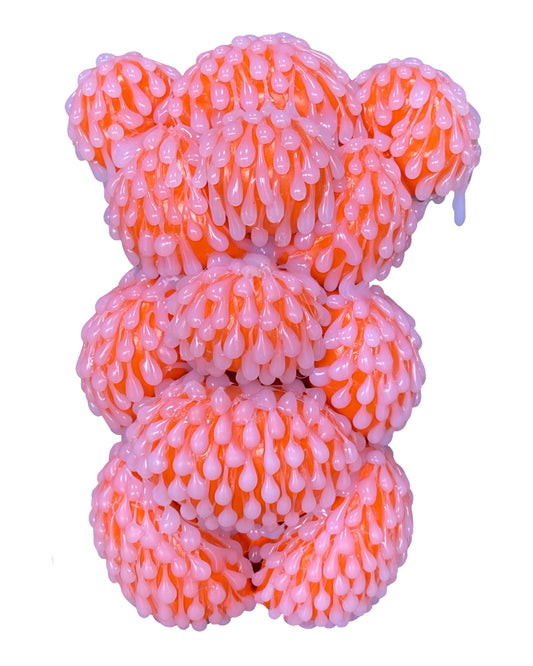 Drip Balloon Bear (orange)